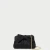 Loeffler Randall Rochelle Black Mini Bow Clutch