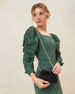 Loeffler Randall Rochelle Black Mini Bow Clutch 9 Loeffler Randall Rochelle Black Mini Bow Clutch -Outlet Velin Studio Store ROCHELLE PLFA BLACK 5