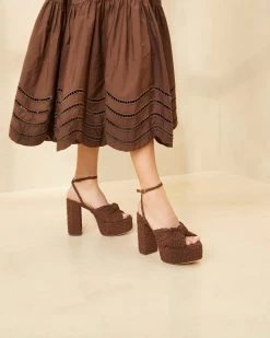 Loeffler Randall Roz Cacao Knot Platform 9 Loeffler Randall Roz Cacao Knot Platform -Outlet Velin Studio Store ROZ CACAO 006copy