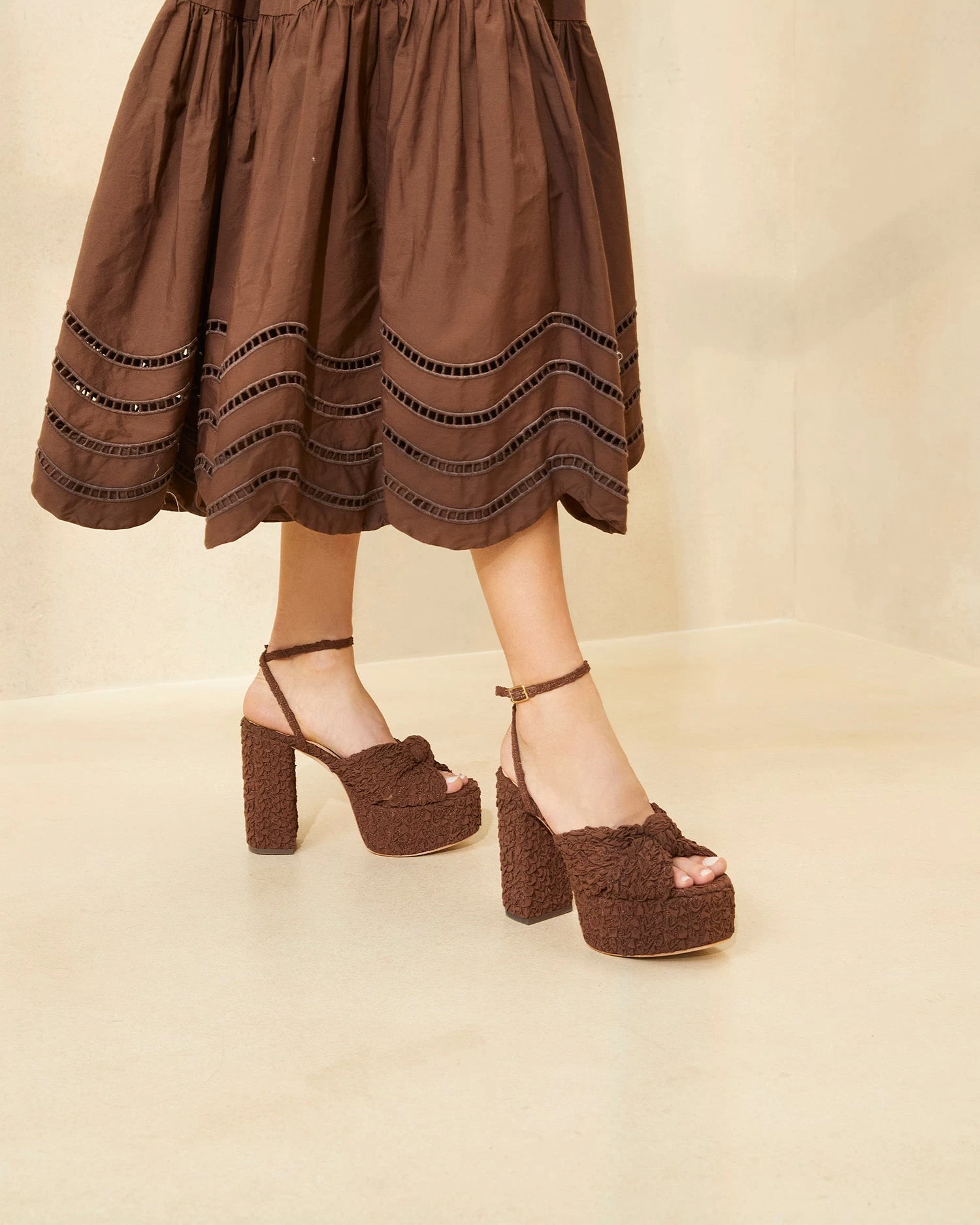 Loeffler Randall Roz Cacao Knot Platform 5 Loeffler Randall Roz Cacao Knot Platform - Image 5