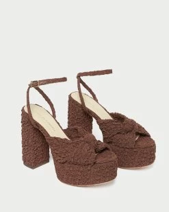 Loeffler Randall Roz Cacao Knot Platform -Outlet Velin Studio Store ROZ PF CACAO 4 1