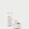 Loeffler Randall Roz Cream Knot Platform