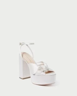 Loeffler Randall Roz Cream Knot Platform