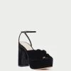 Loeffler Randall Roz Black Knot Platform Sandal