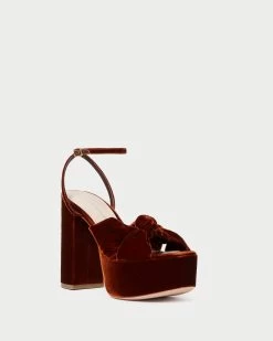 Loeffler Randall Roz Sienna Knot Platform Sandal