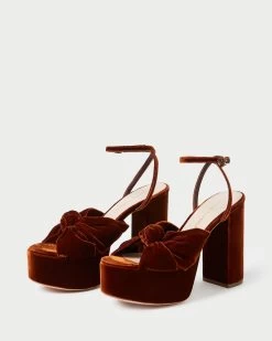 Loeffler Randall Roz Sienna Knot Platform Sandal 8 Loeffler Randall Roz Sienna Knot Platform Sandal -Outlet Velin Studio Store ROZ VL SIENA 4 1
