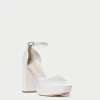 Loeffler Randall Selina Cream Closed-Toe Platform