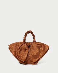 Loeffler Randall Sierra Nutmeg Mini Bow Clutch