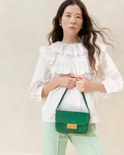 Loeffler Randall Stefania Fern Baguette Shoulder Bag 9 Loeffler Randall Stefania Fern Baguette Shoulder Bag -Outlet Velin Studio Store STEFANIA SPLS FERN 5