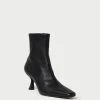 Loeffler Randall Thandy Black Curved Heel Bootie