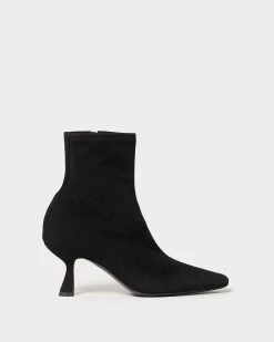 Loeffler Randall Thandy Black Suede Curved Bootie 6 Loeffler Randall Thandy Black Suede Curved Bootie -Outlet Velin Studio Store THANDY SS BLACK 2