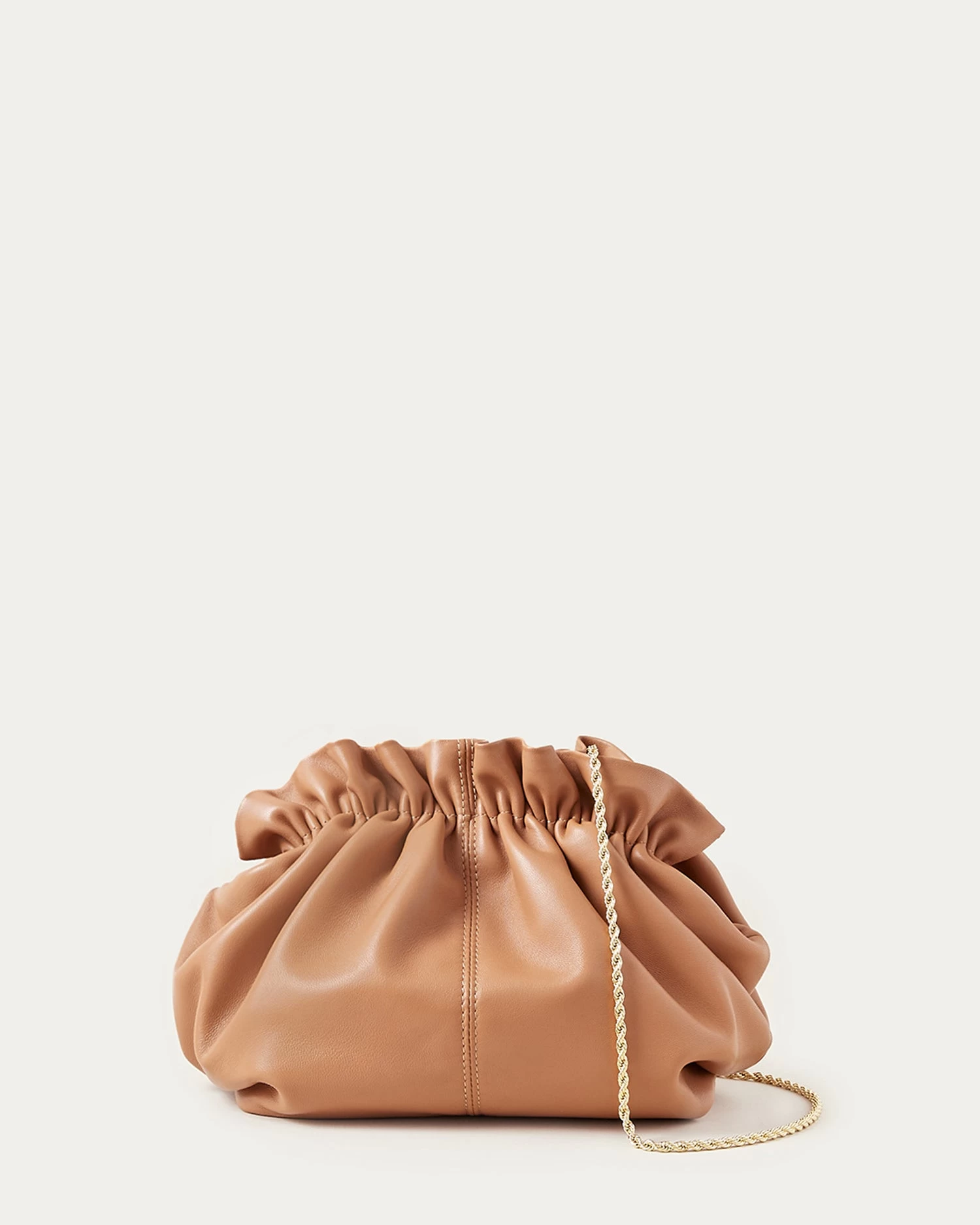 Loeffler Randall Willa Dark Sand Mini Pouch 1 Loeffler Randall Willa Dark Sand Mini Pouch
