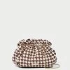 Loeffler Randall Willa Brown/Cream Mini Pouch